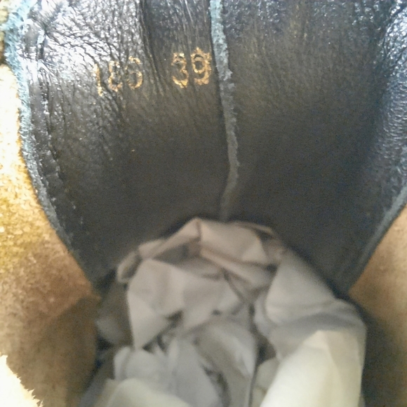 ACNE STUDIOS Italy Camel Suede Chelsea Ankle Boot Bootie Brown Western 39 9 - Picture 13 of 15